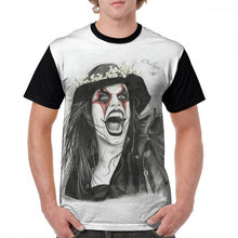 Load image into Gallery viewer, Metal Band T Shirt Portrait Of Johannes Eckerstrom From Avatar T-Shirt Men Printed Graphic Tee Shirt Big Fun Short Sleeve Tshirt