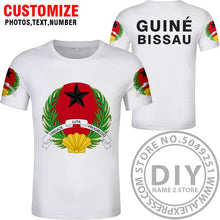 Load image into Gallery viewer, GUINEA BISSAU t shirt diy free custom name number gnb t-shirt nation flag country gw republic guinee college print photo clothes
