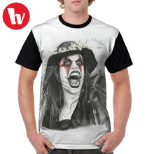 Load image into Gallery viewer, Metal Band T Shirt Portrait Of Johannes Eckerstrom From Avatar T-Shirt Men Printed Graphic Tee Shirt Big Fun Short Sleeve Tshirt
