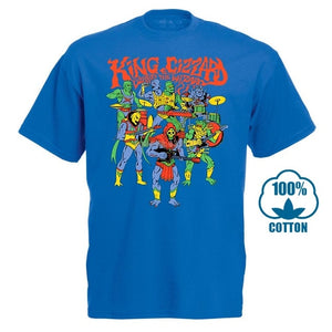 King Gizzard And The Lizard Wizard Men'S Black Tees Shirt Clothing