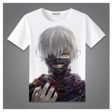 Load image into Gallery viewer, High-Q Unisex Anime Tokyo 	ghost Sasaki Haise Kaneki Ken Cotton Casual T-Shirt Tee T Shirt Top
