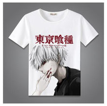 Load image into Gallery viewer, High-Q Unisex Anime Tokyo 	ghost Sasaki Haise Kaneki Ken Cotton Casual T-Shirt Tee T Shirt Top
