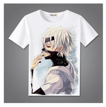 Load image into Gallery viewer, High-Q Unisex Anime Tokyo 	ghost Sasaki Haise Kaneki Ken Cotton Casual T-Shirt Tee T Shirt Top
