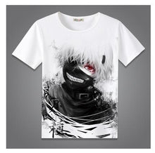 Load image into Gallery viewer, High-Q Unisex Anime Tokyo 	ghost Sasaki Haise Kaneki Ken Cotton Casual T-Shirt Tee T Shirt Top
