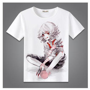 High-Q Unisex Anime Tokyo 	ghost Sasaki Haise Kaneki Ken Cotton Casual T-Shirt Tee T Shirt Top