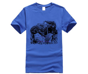 2020 Summer Style Men Tee Shirt Jeep Off Road Fan Cj 7 Car t-shirt Dirt Rally Multi Color s-3xl