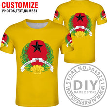 Load image into Gallery viewer, GUINEA BISSAU t shirt diy free custom name number gnb t-shirt nation flag country gw republic guinee college print photo clothes
